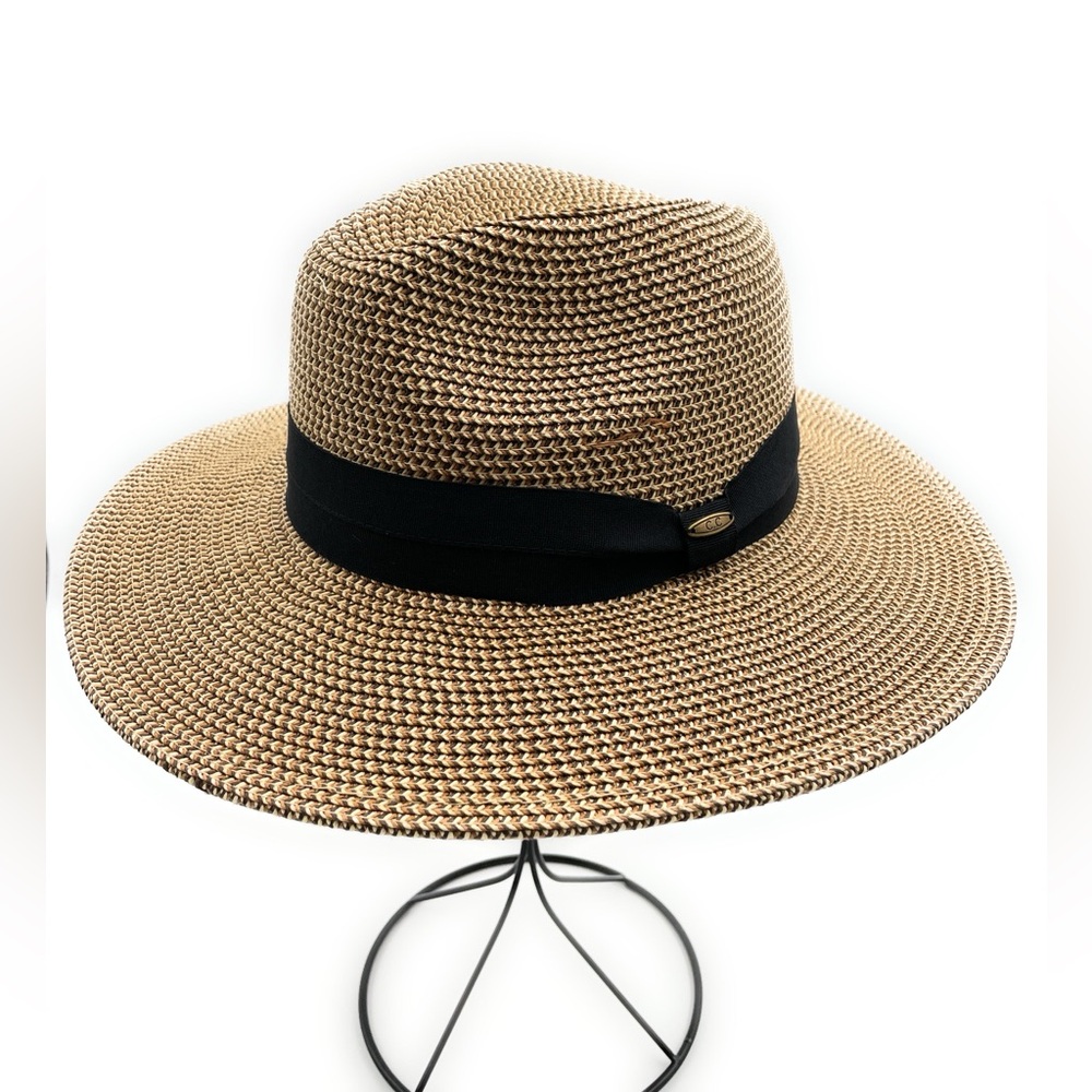 21. C.C Straw Hat – Boho Wide Brim Sun Hat for Women NWT